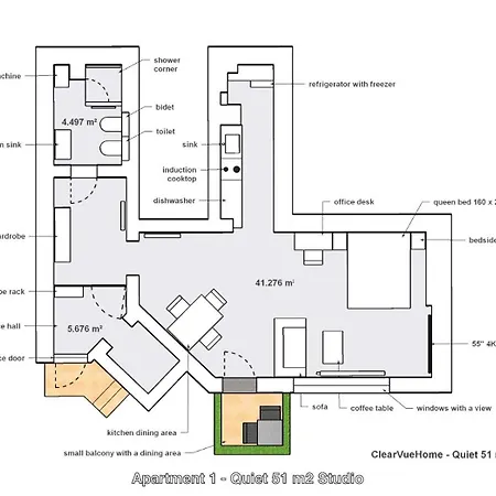 Апартаменты Clearvuehome Slavin